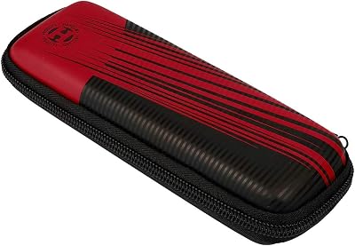 Harrows Blaze Darts Wallet Case Holds 3 Darts Fire Red