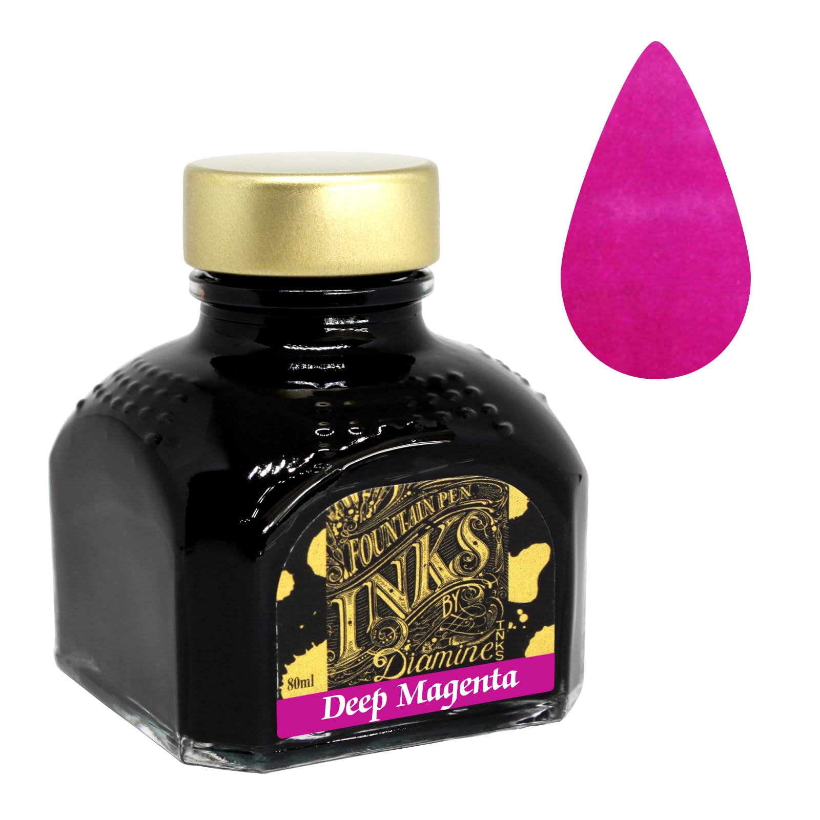 Diamine 80ml Deep Magenta fountain pen ink bottle โ image 1
