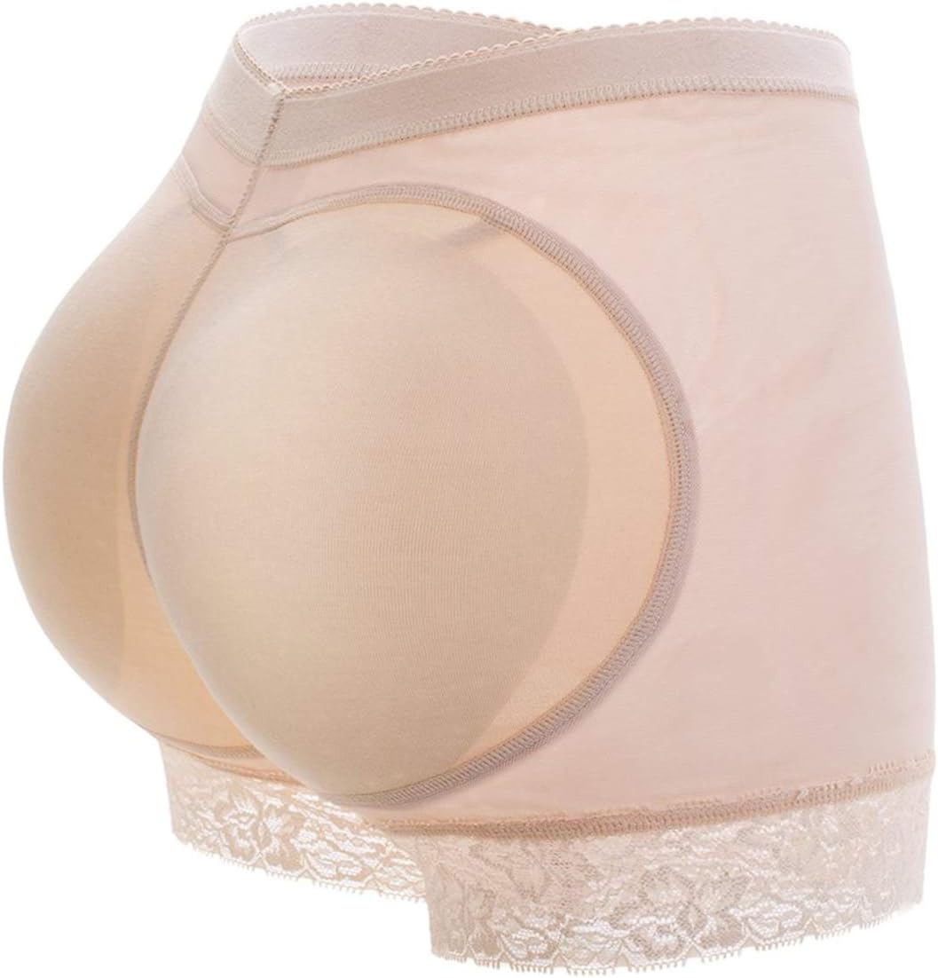 Womens Seamless Butt Lifter Boyshort Padded Po Panties Hip Enhancer Underwear