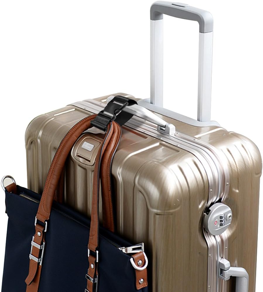 Clothing, Shoes & Jewelry Black Blue AFUNTA Adjustable Suitcase Belts