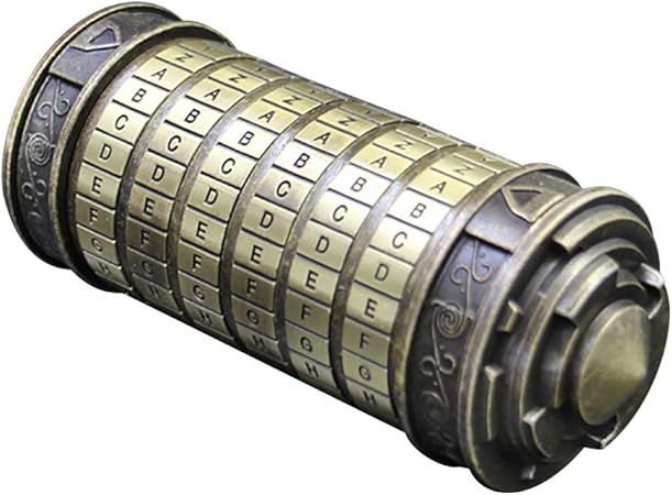 Amazon Com The Da Vinci Code Cryptex Alphabet Lock With The Lord Of Rings Creative Valentine S Day Birthday Gift For Lover Pet Supplies
