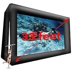 fitnessandfun 33' Huge Inflatable Movie Screen