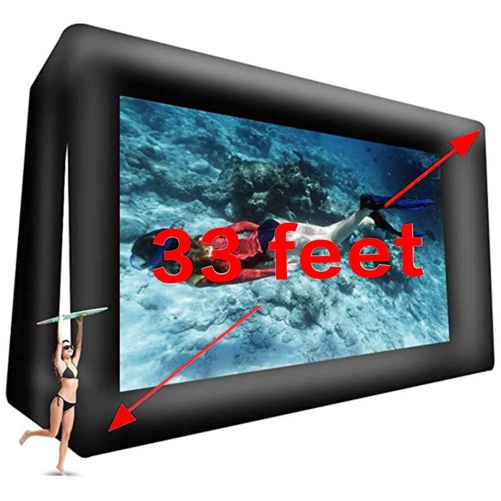fitnessandfun 33' Huge Inflatable Movie Screen