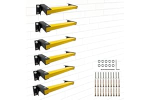 LNEUIE 6 Rung Window Well Egress Ladder, Heavy Duty Adjustable Fire Escape Wall Muonted Ladder for Home Safety Emergency Ladder 650LBS Loading