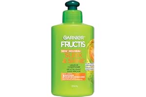 Garnier Fructis Sleek & Shine, Intensely Smooth Leave-in Conditioning Cream, 300 mL