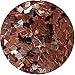 Glitter My World! Mammoth Square Flake Craft Glitter: 8 oz Jar A Rose Gold