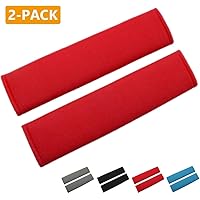 MIRKOO Car Seat Belt Cover Pad, 2-Pack Soft Car Safety Seat Belt Strap Shoulder Pad for Adults and Children, Suitable…