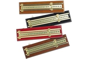 ACTION CueStix International Stained Wood Score Board