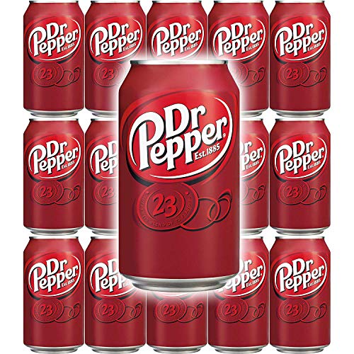 Dr Pepper Soda Cans, 12oz Can (Pack of 35, Total of 420 Oz) (35 Pack