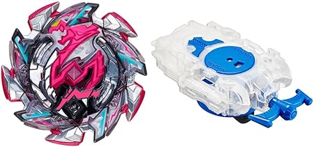 Amazon 左回転ランチャーセット ベイブレードバースト B 113 ブースター ヘルサラマンダー 12 Op B 99 ランチャー L クリアホワイト 改造対戦型トイ おもちゃ
