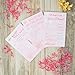 Floral Bridal Shower Games 3 Pack - 50 Sheets Each- 5 x 7 Inches | He Said She Said Game (50 Sheets) | How Well Do You Know The Bride Game (50 Sheet) | What’s On Your Phone Game (50 Sheets)
