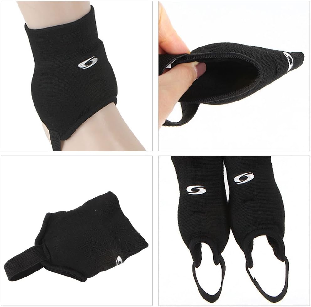 Ankle guards (x 1 Pair) Shield Protector Dual Sided Pads for Soccer Football: Toys & Games