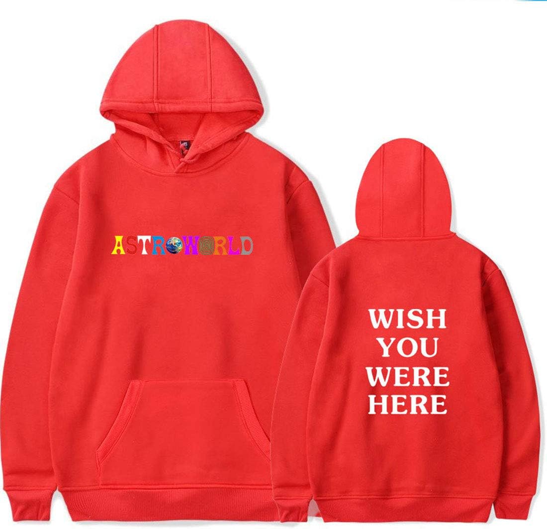 YIAI BTS Print Travis Scotts ASTROWORLD Hooded Hoodies Men/Women Clothes Plus Size Harajuku Hip Hop Hoodies Sweatshirt