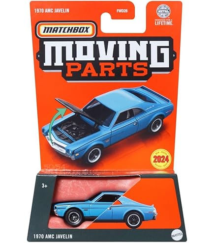 Amazon.com: Matchbox Moving Parts 1973 BMW CSL 3.0 (Orange