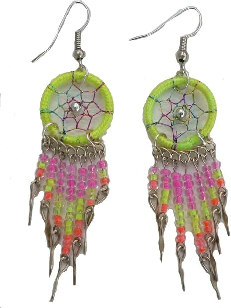 Amazon Co Jp ドリームキャッチャーピアス 開運 インディアン Pi 014 32 服 ファッション小物