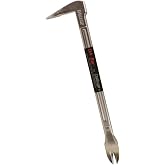 VAUGHAN Forged Nail Puller, Pry Bar, Nail Bar | Forged and Tempered Steel, Pry Bar and Nail Puller, Molding Pry Bar, VN04300