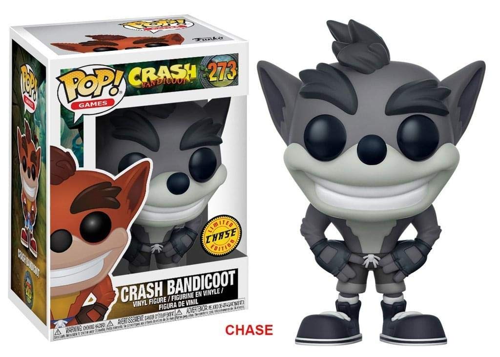 Funko Crash Bandicoot Pop Chase Vinyl Figure #273 Limited Edition