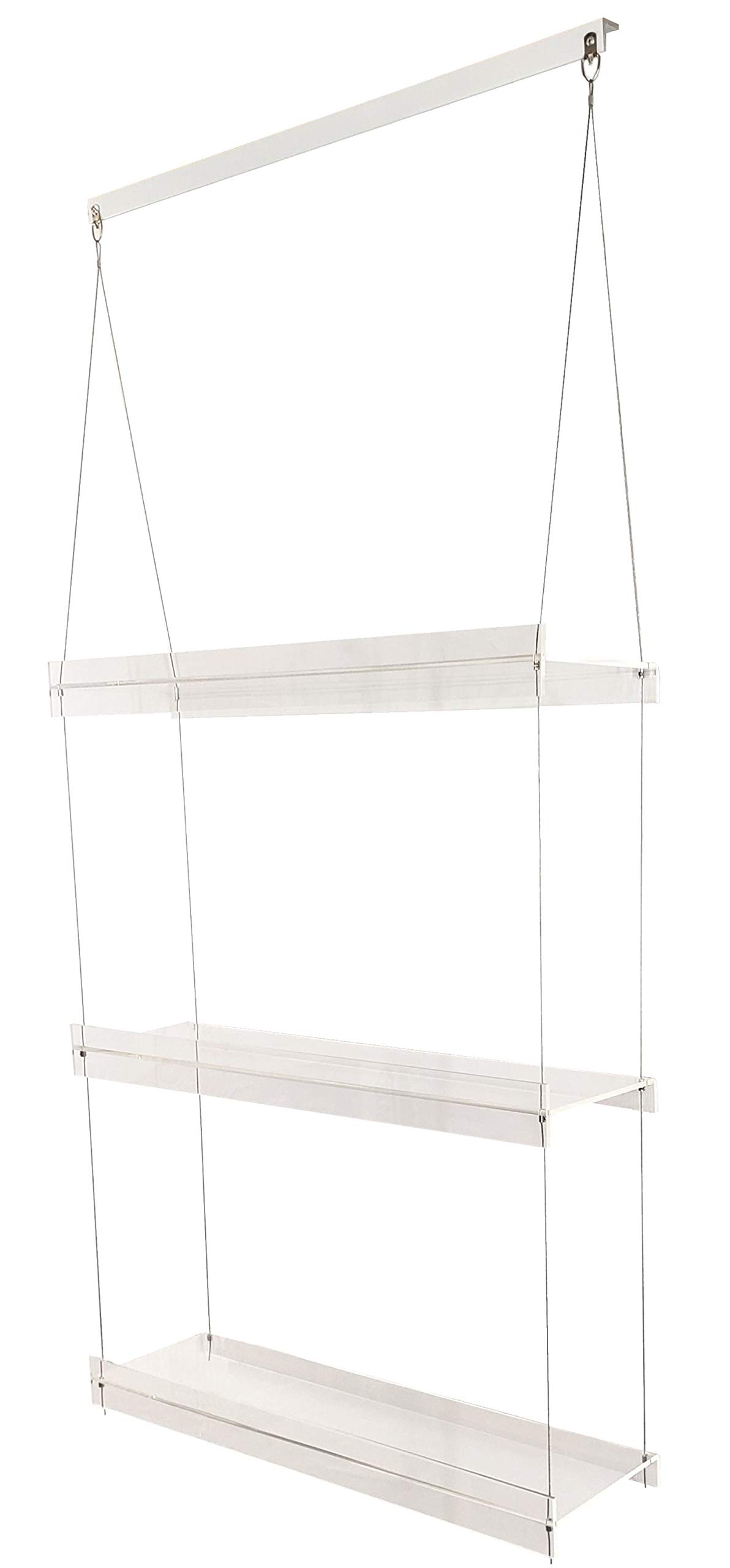 SUPREMETECH Hanging Acrylic Shelves for Windows