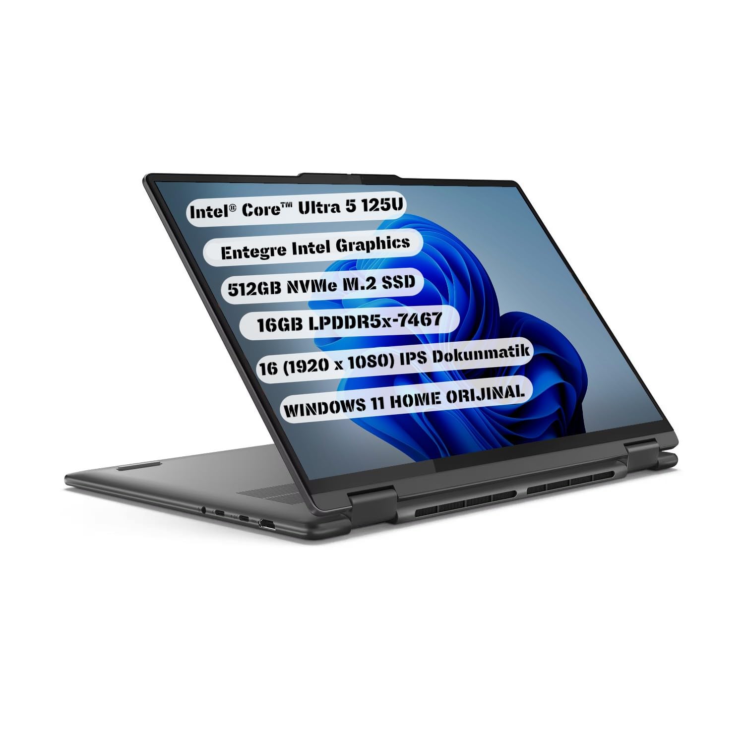 Lenovo - Yoga 7i 2-in-1 16" 2K Touchscreen Laptop