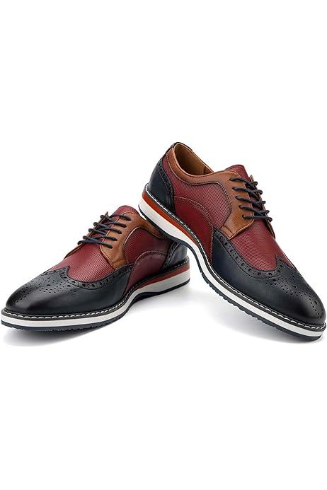 Amazon.com | JITAI Men's Oxford Dress Shoes Lightweight