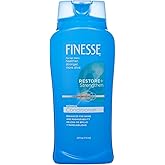 FINESSE Restore + Strengthen Normal Conditioner, 24 oz, Moisturize & Repair Dry or Damaged Hair for Soft, Healthy Looking Hair