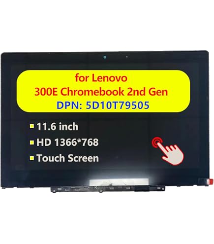 Amazon.com: LCDOLED Replacement for Lenovo 300e Chromebook 2nd Gen