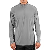 Reel Life Men's Jax Beach - Quarter-Zip Long Sleeve, Sun Shirts for Men, UPF 50+, Quick-Dry, Lightweight UV Shirts for Men