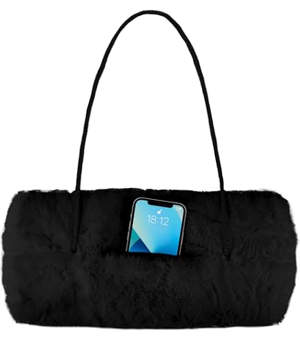 Faux Fur Hand Muff Thickened Furry Wrist Hand Warmer Women Girls Elegant Faux Fur Hand Muffs Fluffy Hand Warmer With Neck Cord For Warming Hand In