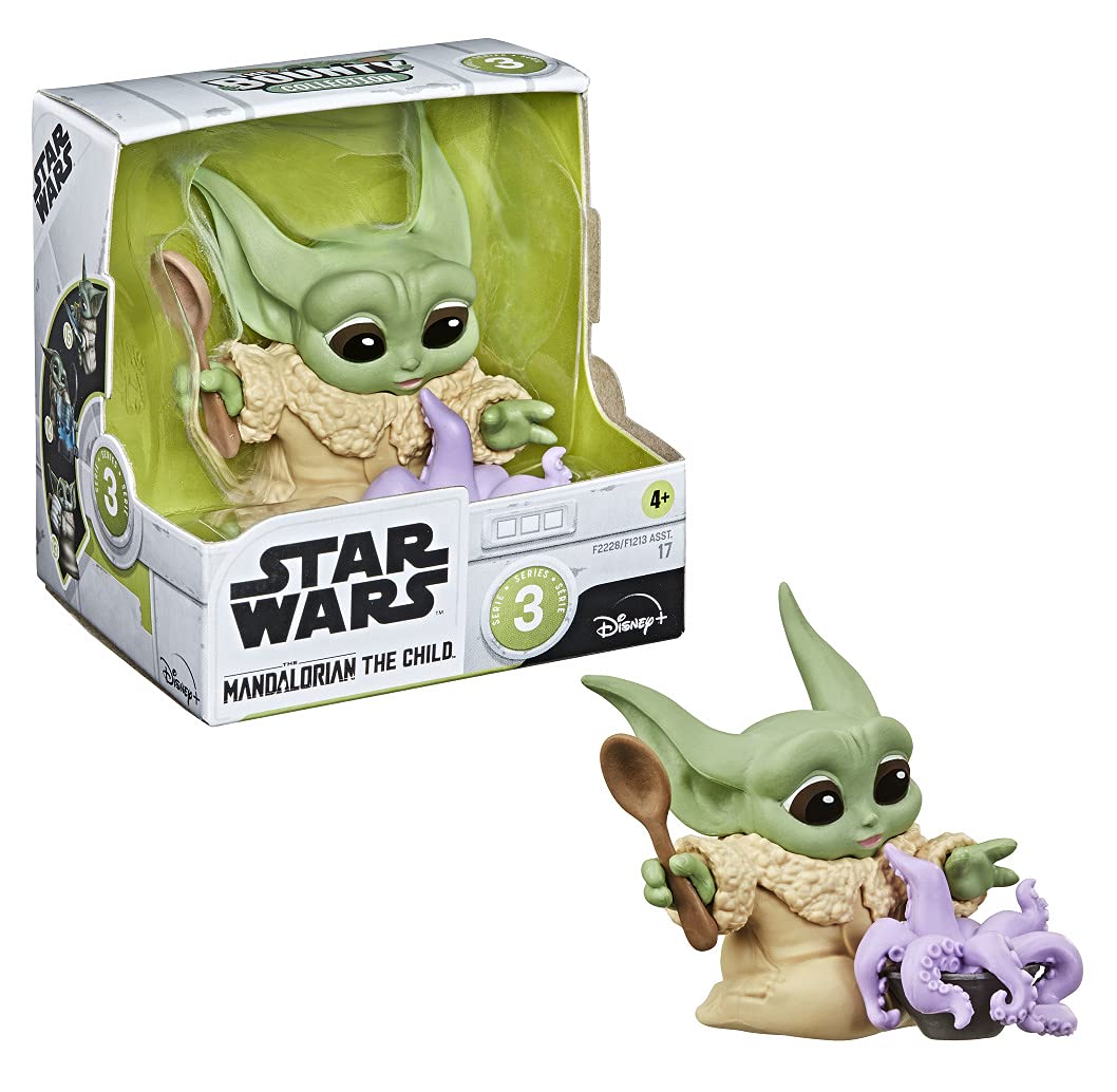 Hasbro Star Wars The Mandalorian Baby Bounties Collection 3 Grogu Tentacle Soup Surprise figure