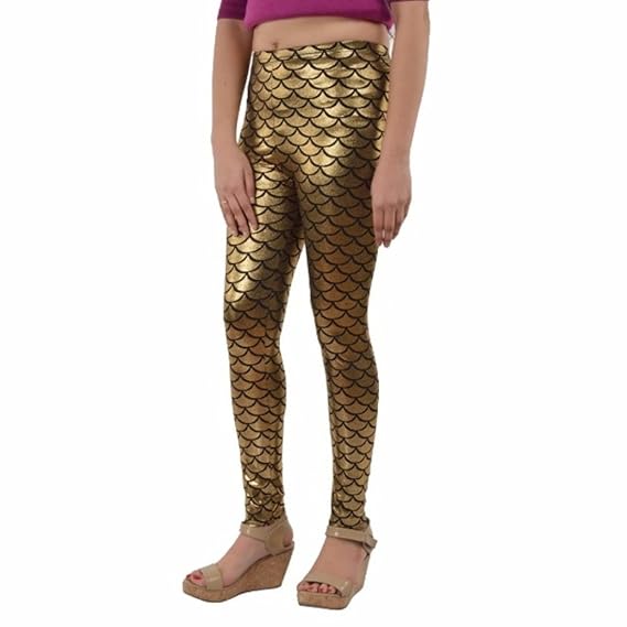 golden jeggings