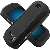 TC51 Protective Case Rugged Rubber Cover for Zebra TC51 TC52 TC52X TC56 TC57 Handheld Barcode Scanner, High-Durability Case Black