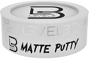 L3 Level 3 Matte Putty - Grooming Hair Product for Women and Men - Hair Texturizing Putty with Matte Finish