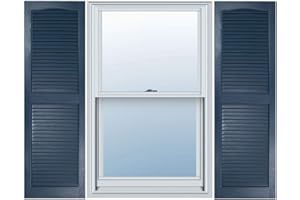 Builders Choice EVL15039IB Shutters, Indigo Blue