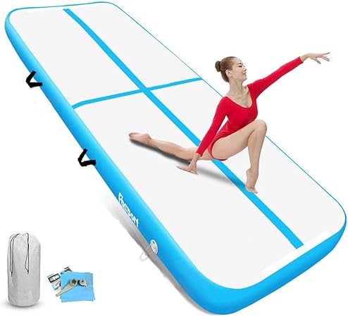 Tappetino Gonfiabile Per Ginnastica VOFiTNY - Per Casa E Palestra, Antiscivolo - Foto 10