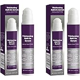 Thickening Roll On Serum For Strengthens Roots,Reduces Hair Loss,Volumizes & Nourishes Hair,Hair Growth Roll-On Serum For Scalp Health 15mL*2Pcs