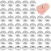 UNICRAFTALE About 150Pcs Stainless Steel Spacer Beads 4mm Flat Round Beads Saucer Beads Rondelle Beads Loose Beads Smooth Beads Metal Beads Finding for DIY Bracelet Necklace Jewelry Making