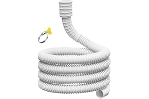 Hose Dehumidifier Drain - Leakproof Pipe Cuttable Rubber Adapter, Flexible Water Discharge Tube, Dehumidifier Replacement, Du