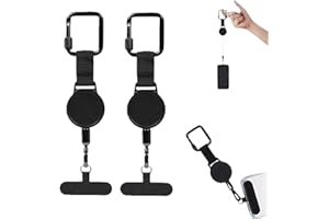 Outdoor Anti-Theft Retractable Phone Lanyard, Stainless Steel Wire Material for Outdoor with Steel Line