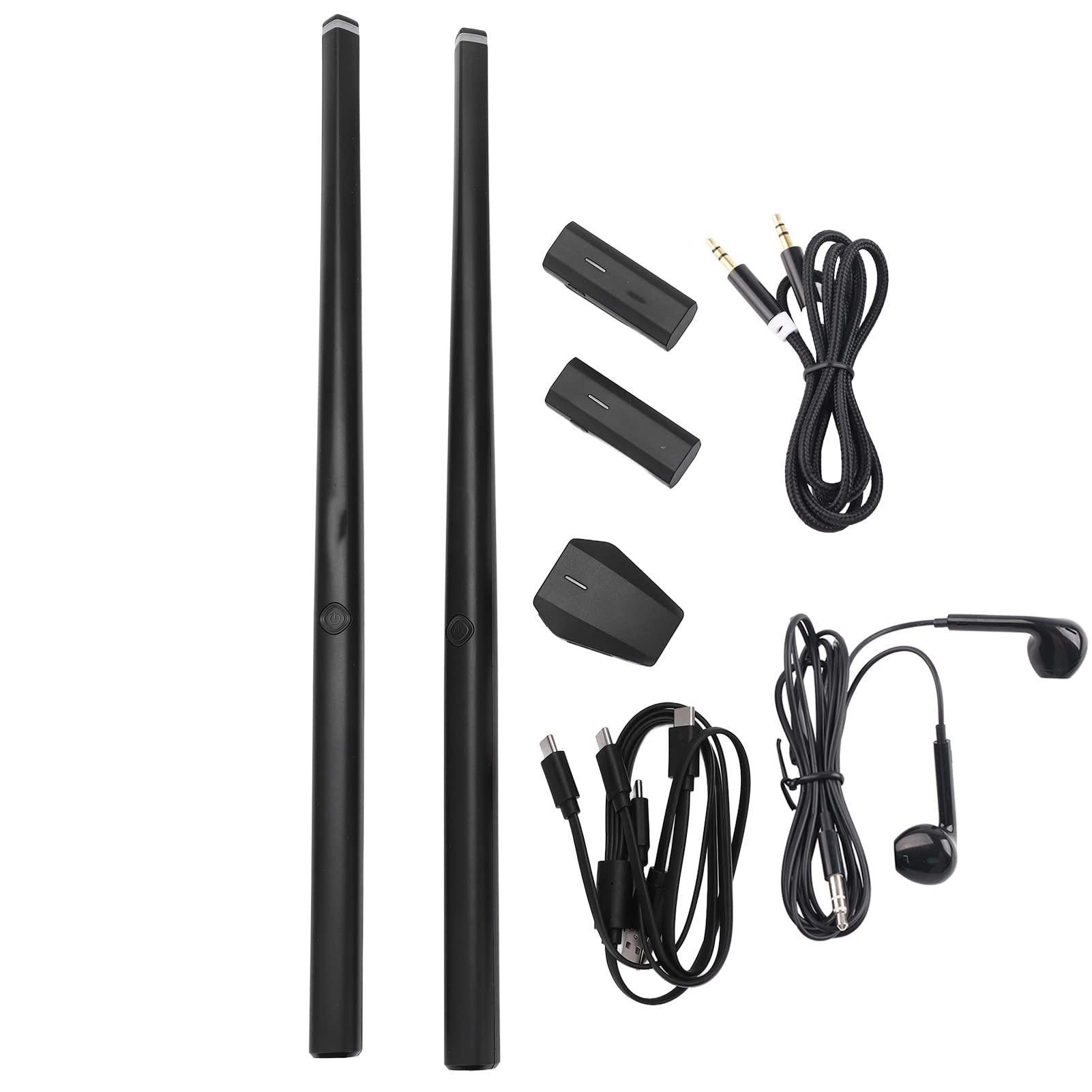 Electronic Drum Set, Virtual Drum Kit, Support MIDI, Electronic Drumsticks Somatosensory Drum Kit Portable Virtual Air Drum Sticks, Practice Drum Set for Beginners Adults Kids