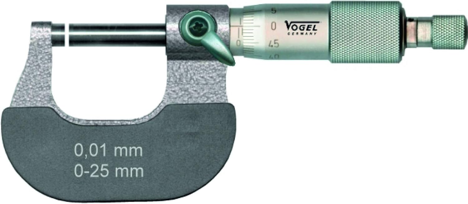 Vogel 231353 - Micrómetro de exteriores DIN 863 - Capacidad 50-75 mm