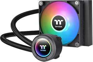 Thermaltake TH120 ARGB Sync V2 CPU Liquid Cooler/AlO Liquid Cooling/Fan 120mm*1/PWM 500~2000 RPM/Mirror Waterblock/MB ARGB Sy