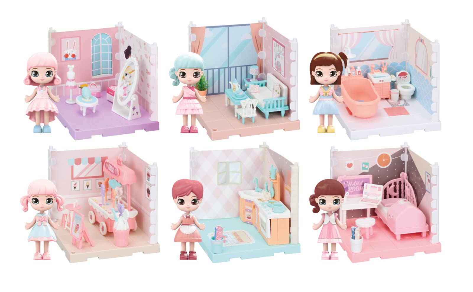 DYNIT KIDS - My Lovely Baby Girls (Assortment), DIP76151