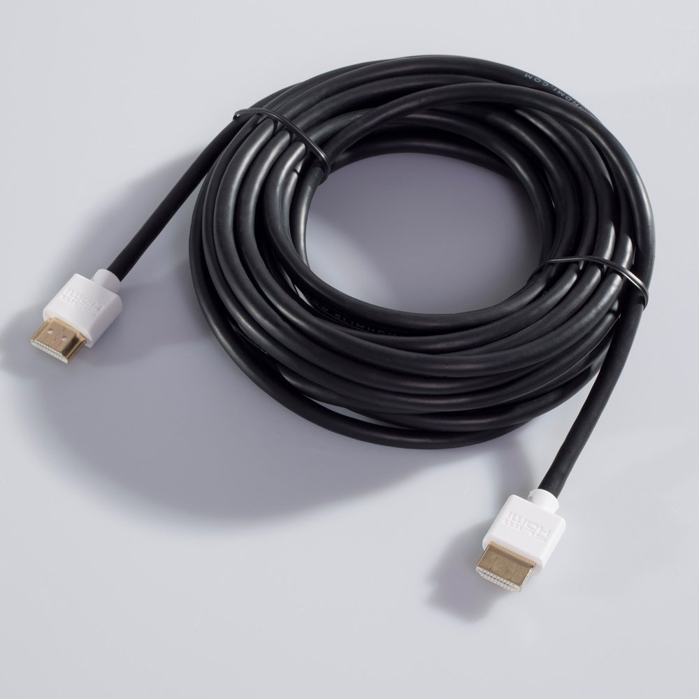 SlimHDMI 6.5m Eco Slim HDMI Cable (Gold Plated, 1080p, 3D, High Speed)