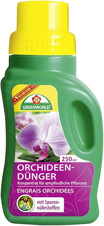 ASB Premium para orquídeas, 250 ml, 8/Caja de cartón, Verde: Amazon.es: Jardín