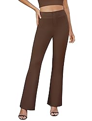 DLOODA Womens Bootcut Dress Pants Business Casual