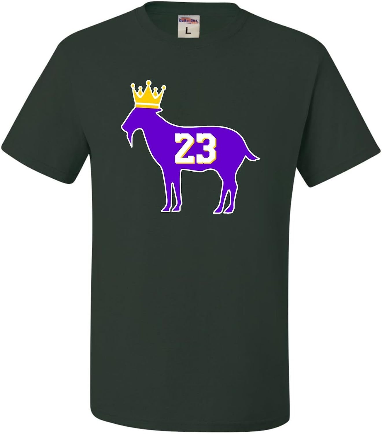 Adult Goat James G.O.A.T. King T-Shirt