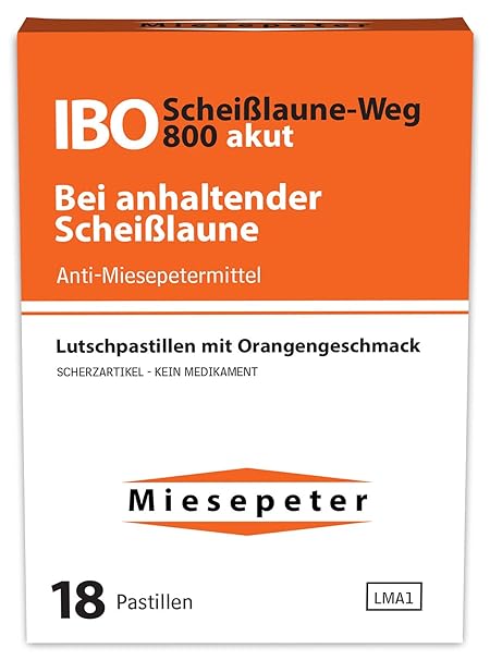Miesepeter Bonbons - IBO Scheißlaune-Weg 800 akut Lustige Witzige Scherzartikel
