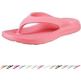 totes Women's Everywear Ara Thong Sandal, Sugar Coral, 11