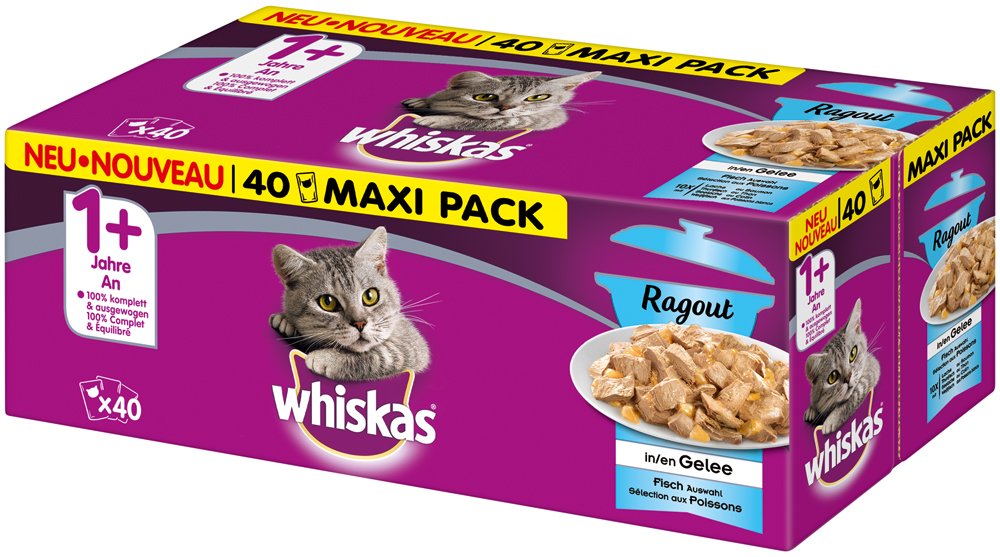 whiskas 40 pack