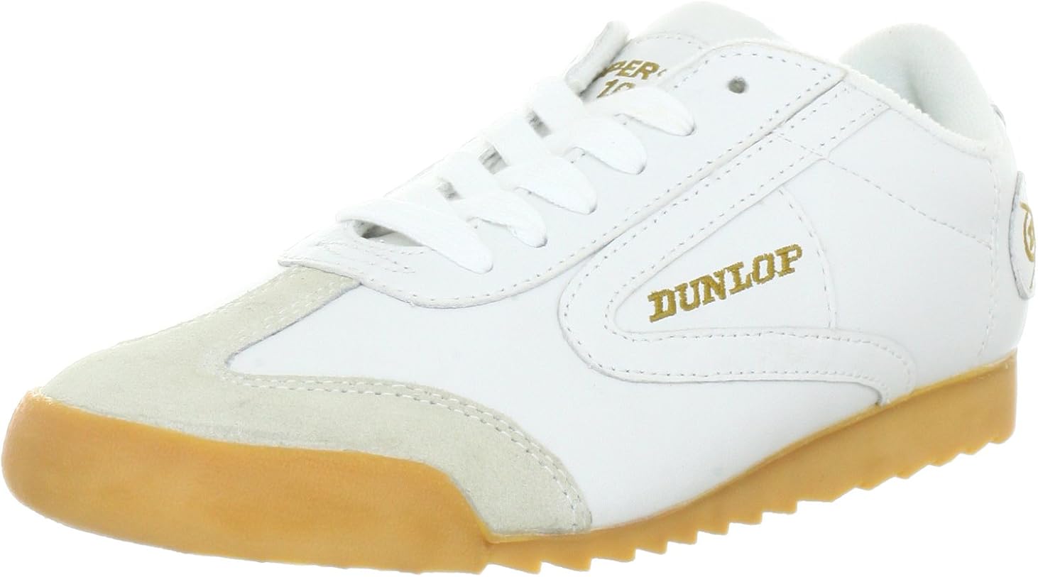 Dunlop Mens Superstar 100 Trainers White - White 37 EU: Amazon.co.uk: Shoes & Bags
